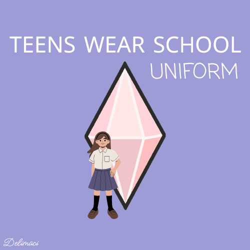 Teens Wear School Uniform