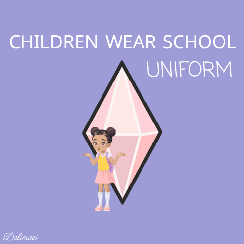 Children Wear School Uniform